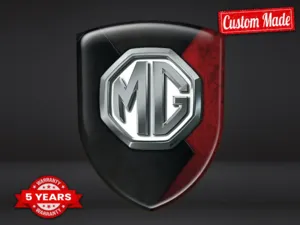 MG Logosticker Sportlich Hochwertig Professionell Gedruckt
